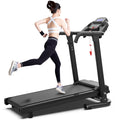 Foldable Home Treadmill - Motorized Walking Pad with 2.5HP Motor, 300 lbs Capacity, APP Control, LED Display, Compact Design